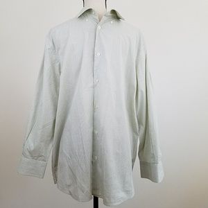 Calvin Klein Men's Long Sleeve Dress Shirt Size L